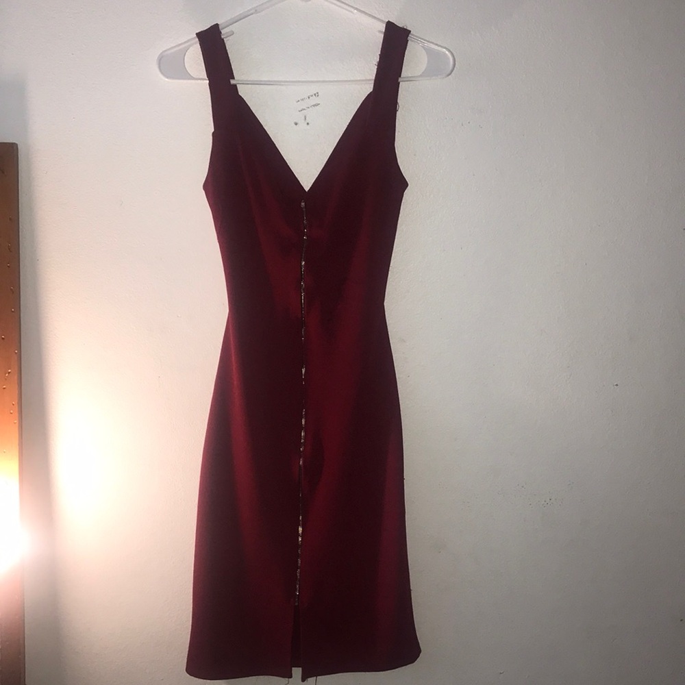 Red dress